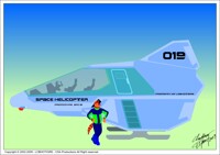  Space helicopter and Lobhotigre