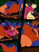 [Commission] Goanna Finally Eats Some Lunch