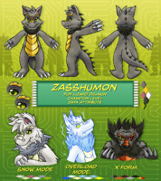 Commission: Zasshumon Reference Sheet