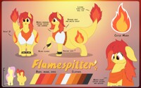 Flamespitter Reference sheet