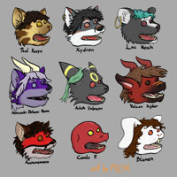 meme faces furry version 1 by Paul_Hasyn -- Fur Affinity [dot] net