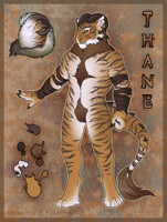 Unnamed Tigerdragon by Inkmaven