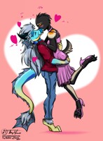 Valentine Kiss YCH Collab