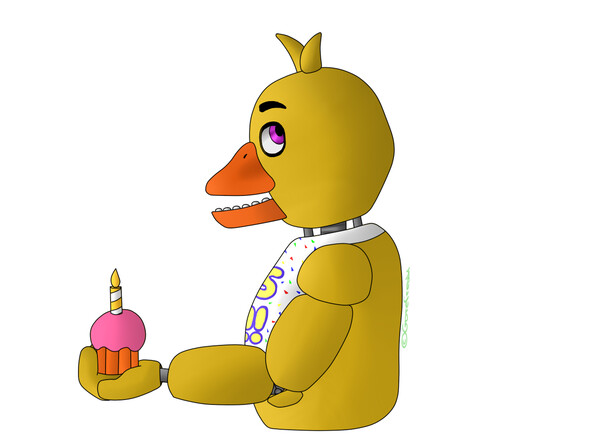 Withered Chica [FNAF] by -Lighth0use- -- Fur Affinity [dot] net