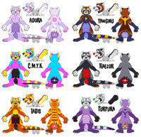 Pandagator Collab Adopts!(Includes extra art w/ purchase!!)