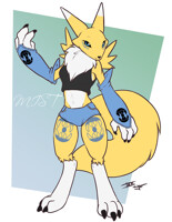 Mist The Renamon