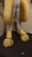Deity MoonTail Didigrade legs in the making