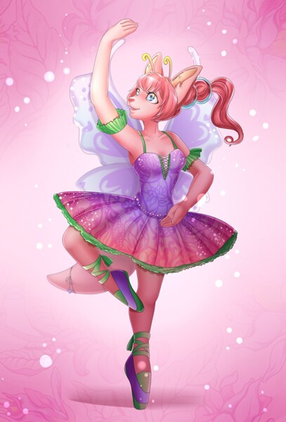 Fairy Tale Dancer by sunpack1990 -- Fur Affinity [dot] net