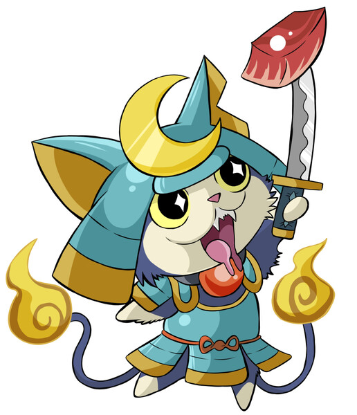 YOKAI WATCH) Kyubi by PortugueseLynx -- Fur Affinity [dot] net