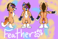 Feather Fursuit/Anthro Ref Sheet