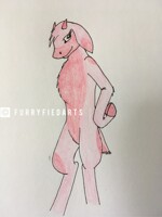 Pink goat