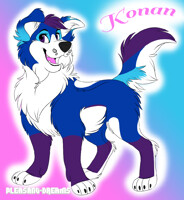 P2U Lineart - Konan (pleasant-dreams)