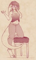 In stream comm, Fluffy <3 ~ 24th Feb