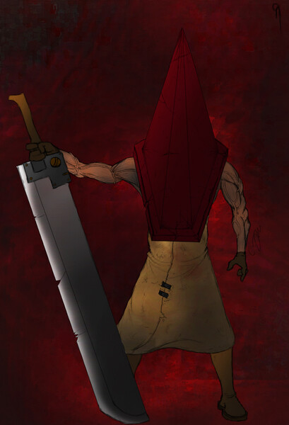 Punishing pyramid head by ronff -- Fur Affinity [dot] net