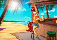 Beach bar!
