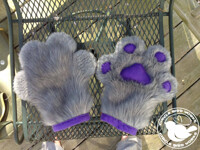 [AD] - Grey/Purple Handpaws