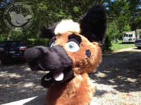[AD] - German Shepherd Fursuit Head