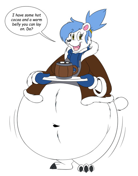 Glacia the Polar Bear 2017 by dragovian15 -- Fur Affinity
