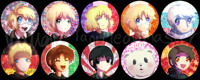 Hetalia Pins for Sale -OPEN-