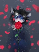ych: roses ♡