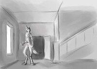 House without furniture