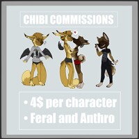 4$ Chibi Commissions