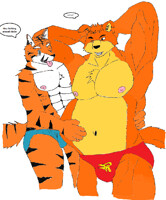 Hugging Chase (Coloured version)