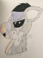 Staccato Candy Gore~ (Art by slapshot_the_sergal)