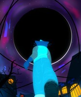 hole in the center of the universe