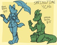 Springtime YCHs [2/2 OPEN]