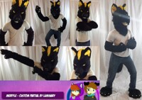Merffle - Custom Partial Fursuit by Luminary!