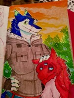 Ren and Kono Portait~