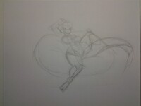 dolphin girl commission wip