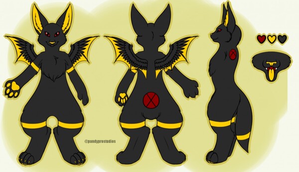 Old Ryuzaki Reference by RyuzakiTheUmbreon -- Fur Affinity [dot] net