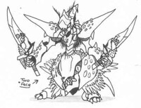 SCP-Kaijin] doodles-04 by Kainsword17 -- Fur Affinity [dot] net