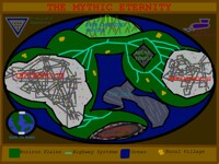 The Mythic Eternity world map (Rough sketch)