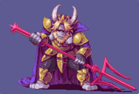 Asgore pixelart
