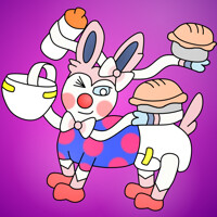 Sylveon the clown