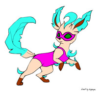Irideae the Leafeon Antiheroine
