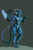 Commission - Aero Dragon Synthetic: CURUS