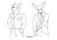 Rusty Schwartz and Scotch Sanders, the Kangaroos
