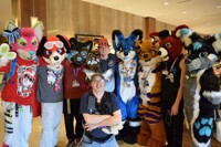 Group photo with friends!