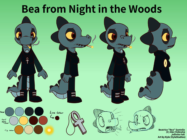 Bea Santello, Night in the Woods Wiki