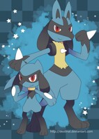 Riolu and Lucario