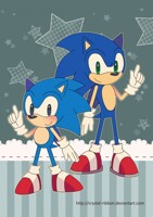 Classic Sonic, Shadow and Silver by CrystalRibbon01 -- Fur Affinity [dot]  net