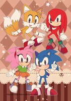 Classic Sonic, Shadow and Silver by CrystalRibbon01 -- Fur Affinity [dot]  net