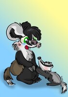 I want to see a real badger...