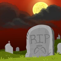 Graveyard Background
