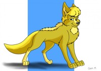 Gem feral pose