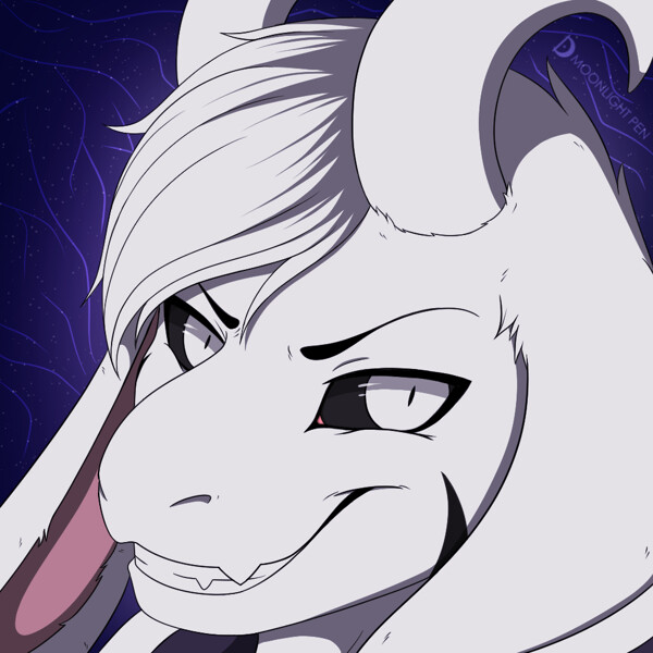 Asriel Dreemurr Icon by MoonlightPen -- Fur Affinity [dot] net